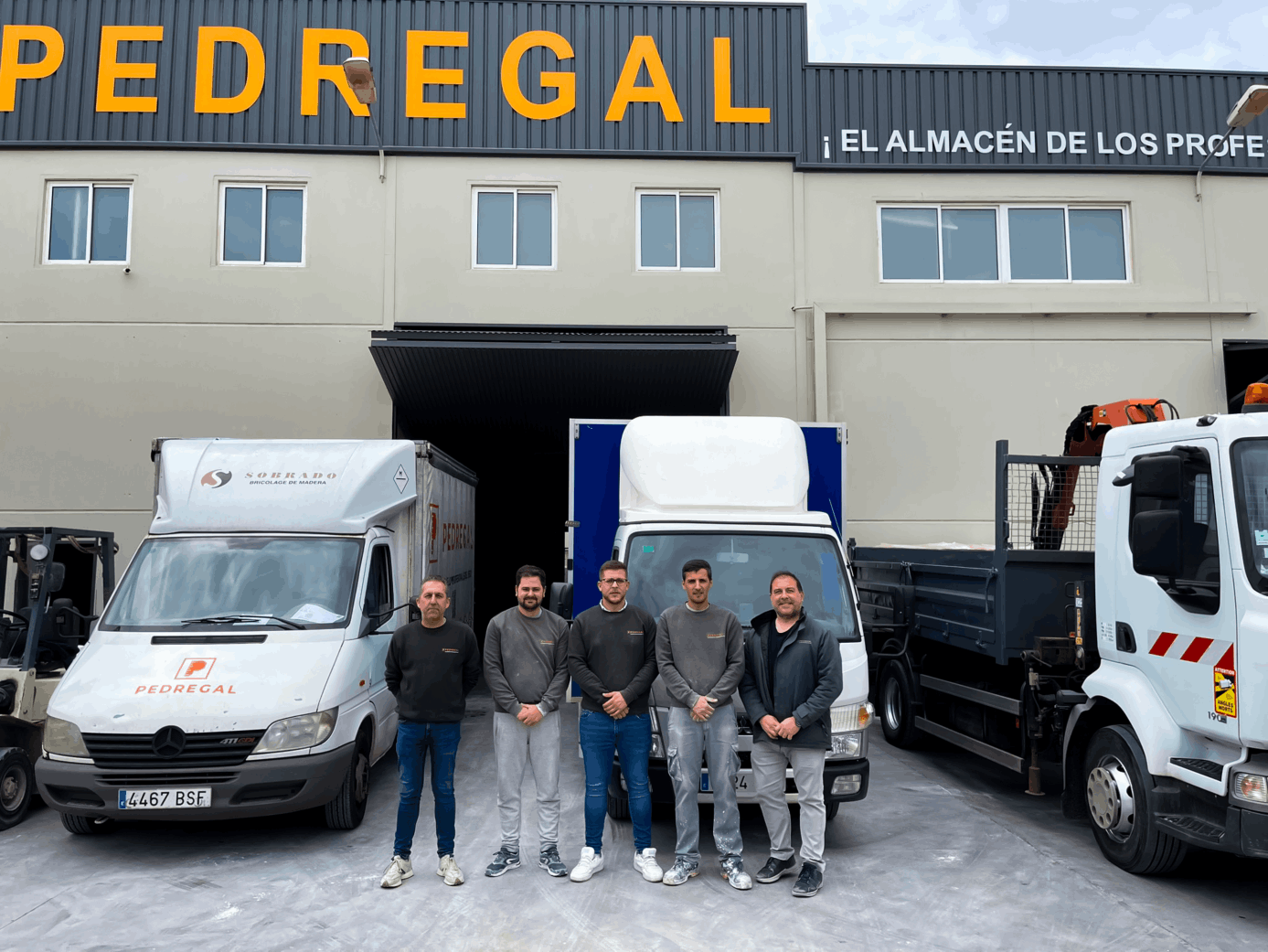 almacenes pedregal - equipo